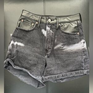 Abercrombie & Fitch Black Jean Shorts